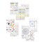 Maggie Holmes Sunny Days Sticker Book 202/Pkg-Icons & Phrases W/Foiled Accents